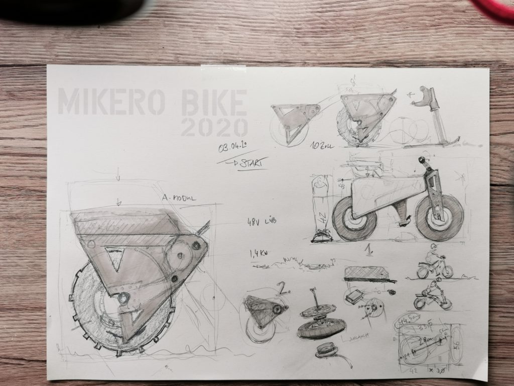 MikeRoBike MikeRoTIME sketchbook