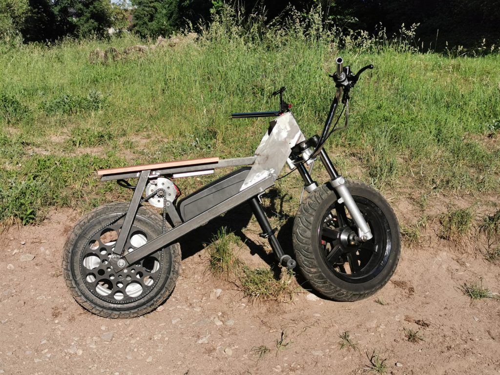 MikeRoBike MikeRoTIME Prototyp Testfahrt